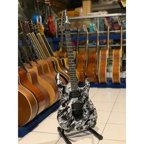 GITAR ELEKTRIK IBANEZ RG UPDOWN MAPLE ARMY JOGJA