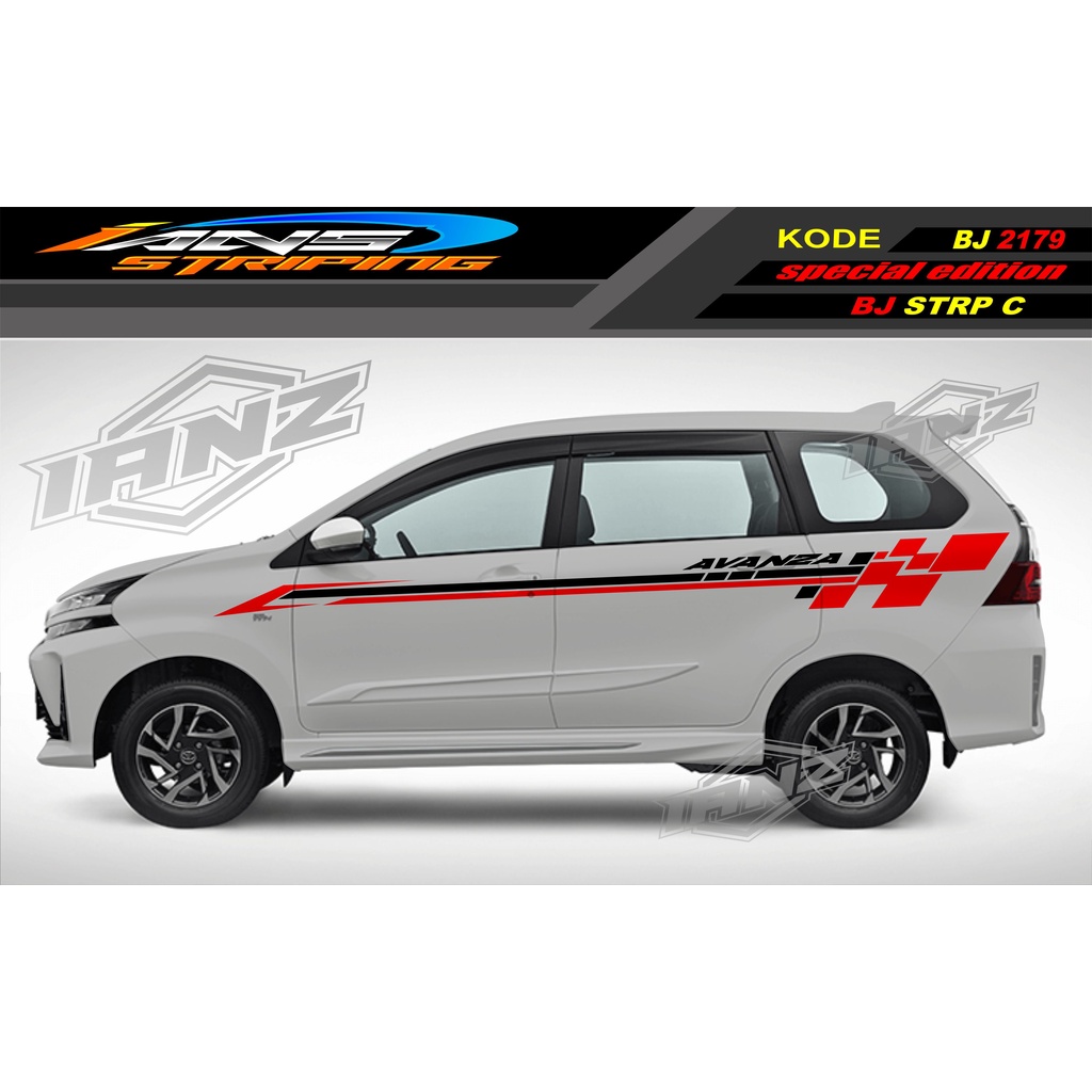 STIKER LIST BODY MOBIL AVANZA / STRIPING LIST BODY AVANZA XENIA / STICKER MOBIL XENIA / DECAL STIKER MOBIL AVANZA / STIKER MOBIL