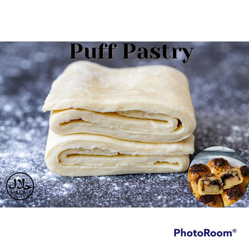 Pankiji Puff Pastry Serbaguna (Kulit pastry Bolen) Ukuran 22x22cm