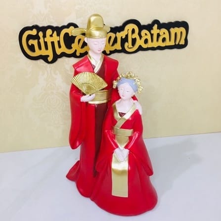 ACE#CHW Pajangan Patung Pengantin / Chinese Wedding Decorations / Pajangan Couple Wedding