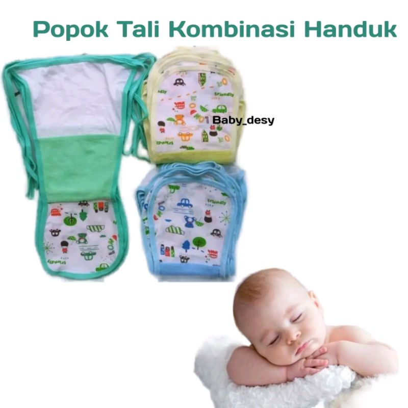 POPOK TALI KOMBINASI HANDUK / POPOK BAYI HANDUK