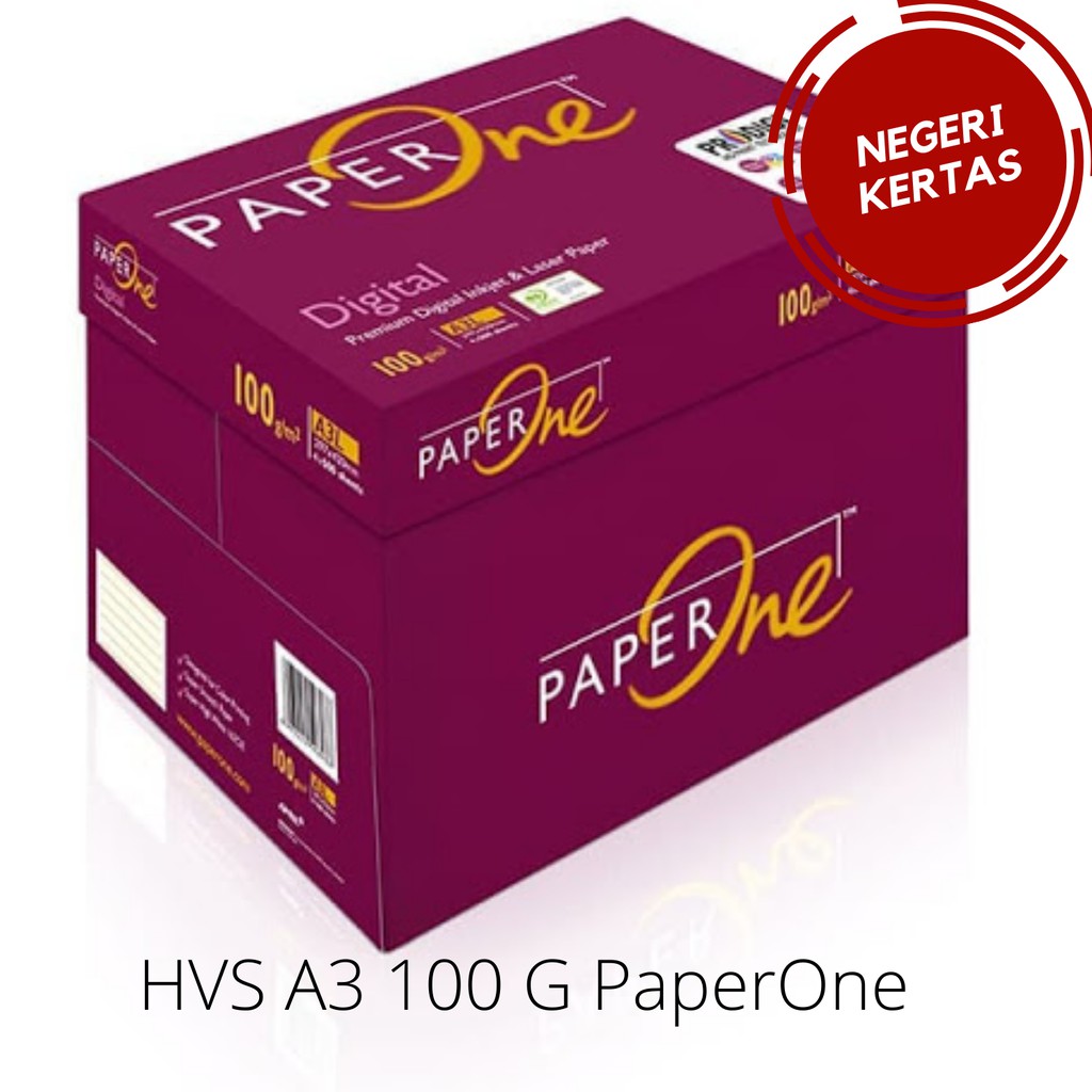

Kertas HVS A3 100 gr PaperOne