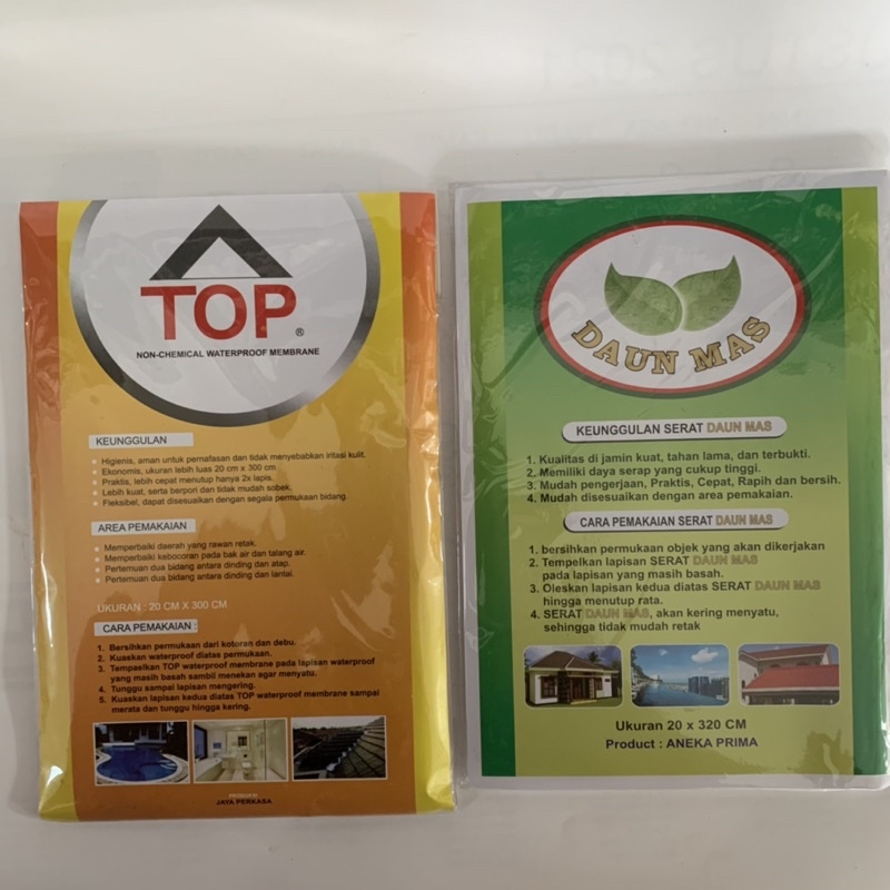 Membrane Serat Pelapis Anti Bocor Fiber // serat fiber // kasa fiber // tissu fiber