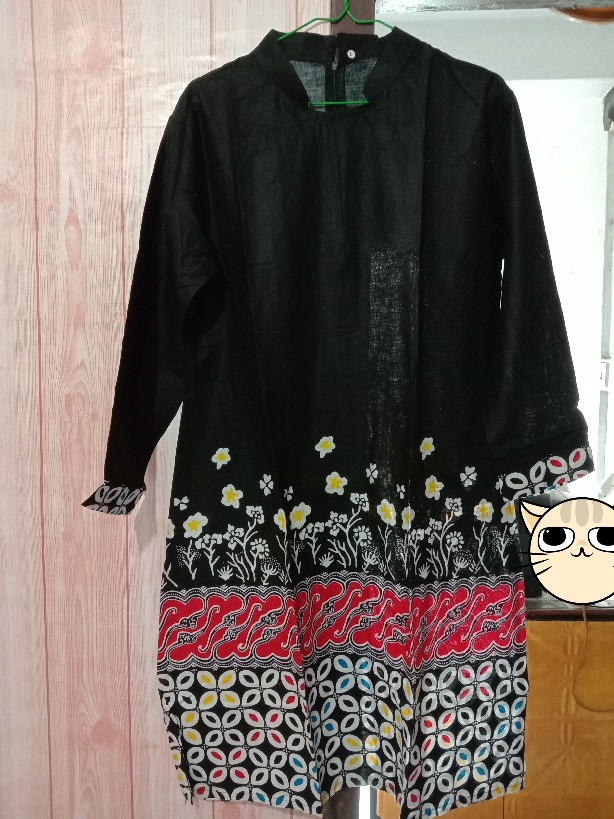 Batik Tunik Lengan Panjang