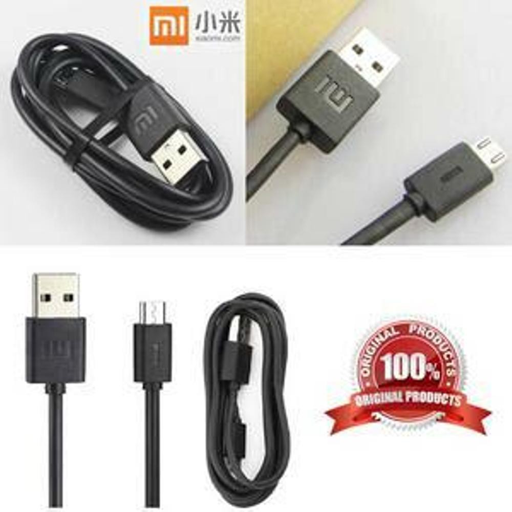 KABEL DATA CHARGER XIAOMI ORIGINAL FOR MICRO USB &amp; TYPE C SUPPORT FAST CHARGING