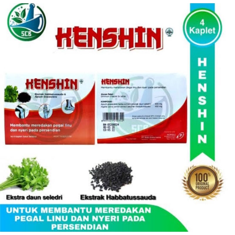 KENSHIN OBAT HERBAL SENDI PEGAL LINU ASAM URAT