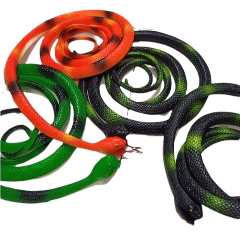 Mainan HEWAN Ular Karet