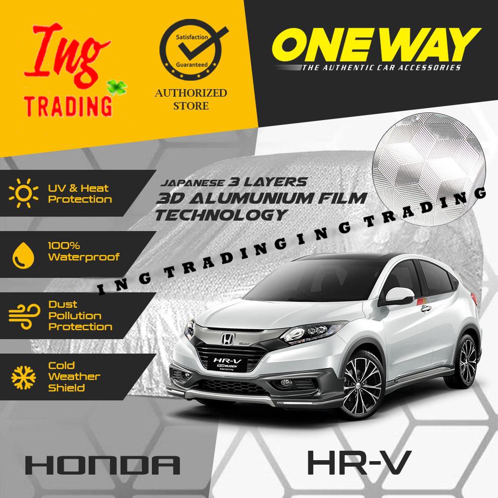 Cover Sarung Mobil HONDA HRV HR-V Anti Air Waterproof 3 LAPIS