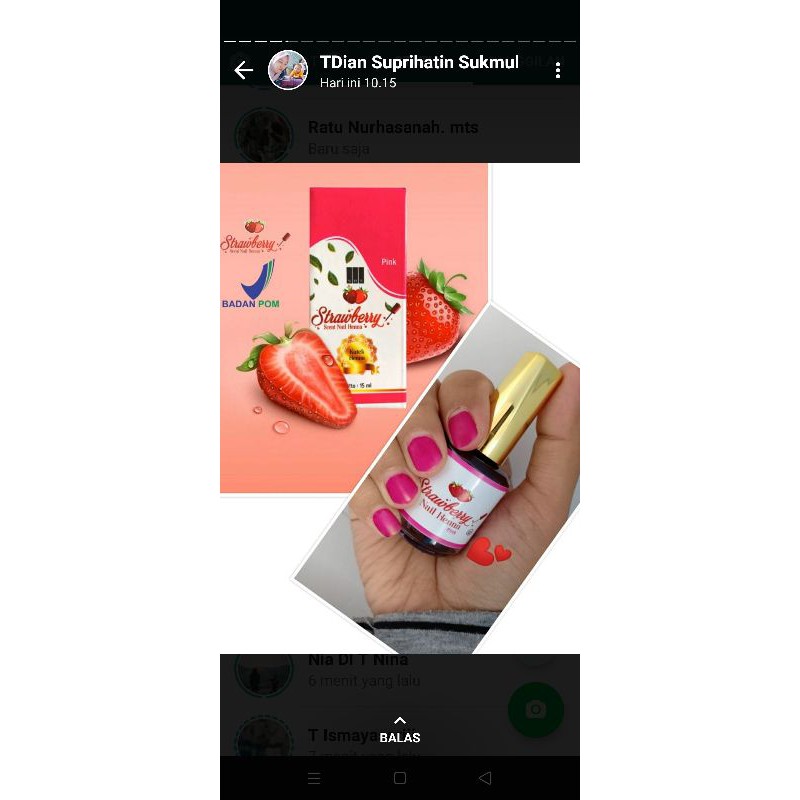 HENNA STRAWBERRY PINK