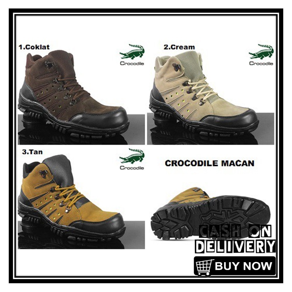 Sepatu Pria Boots Safty Ccd Macan