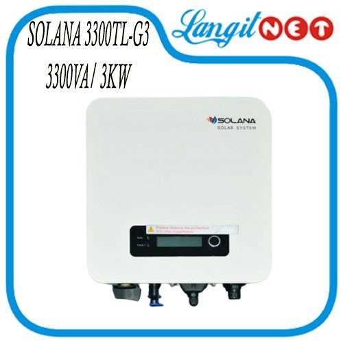 SOLANA 3300TL G3 3300VA 3KW Solar Grid Tie Inverter