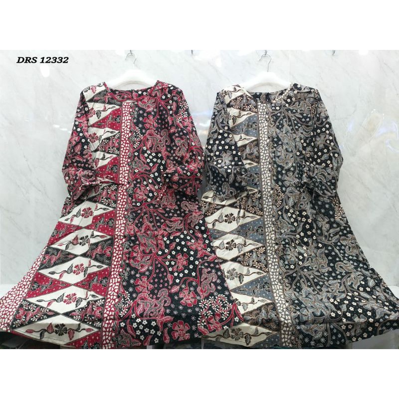 Dress Batik Wanita - Batik Wanita - Baju Dres Batik