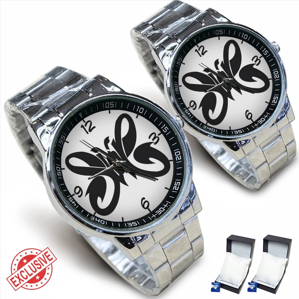 Jam Tangan Rantai Couple SLANK Motif 11