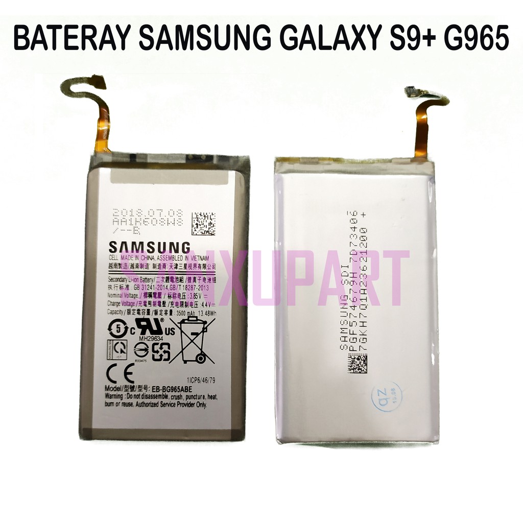 BAT BATRE BATERAI SAMSUNG BATERE SAMSUNG GALAXY S9 PLUS G965 ORIGINAL