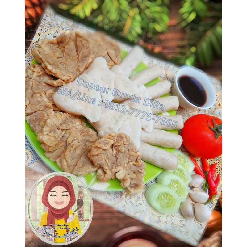 

Pempek/Mpek-mpek Palembang 100% ikan Tenggiri (30pcs)