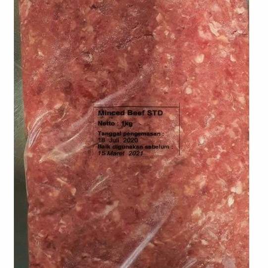 

minced beef standard/ daging giling 1kg