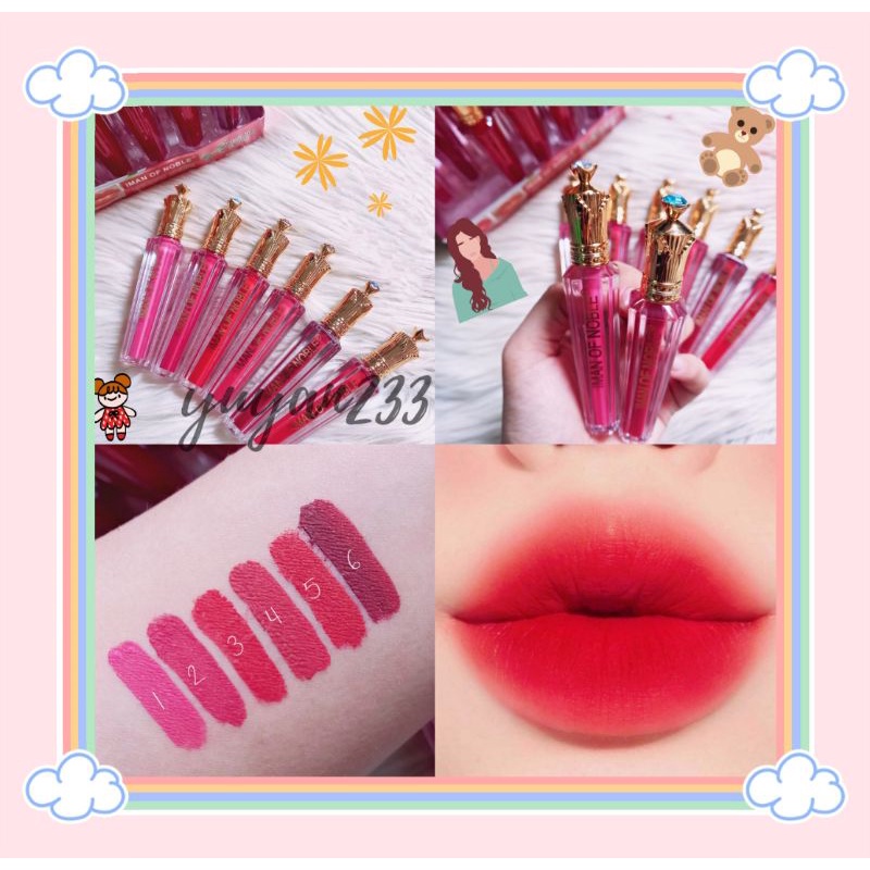 PROMO!!!LIP GLOSS MATTE PENTOL MUTIARA IMAN OF NOBLE 7050A