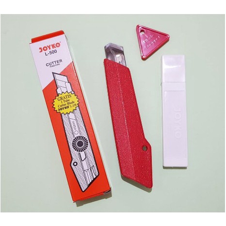 

Cutter Besar L500 Bonus Isi Cutter 1 Tube Joyko