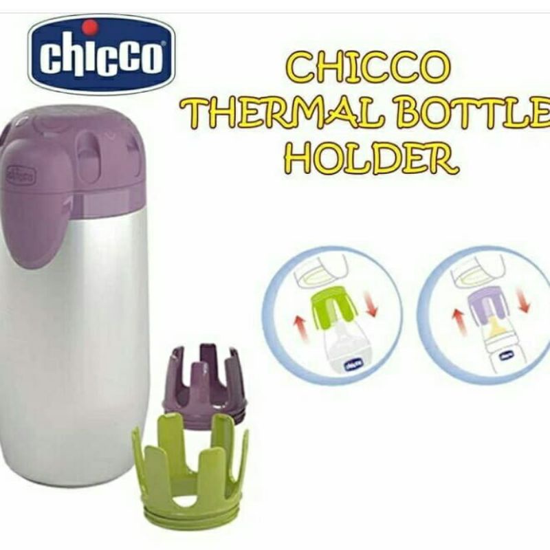 Chicco Thermal Bottle Holder Step Up Family / Chicco Thermos Stainless Steel / Termos Makanan & Susu