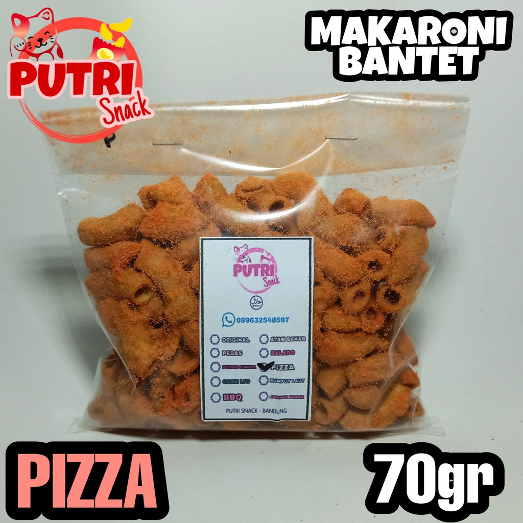 Makaroni Bantet / Makaroni Ngembang 70gr Bumbu Seblak