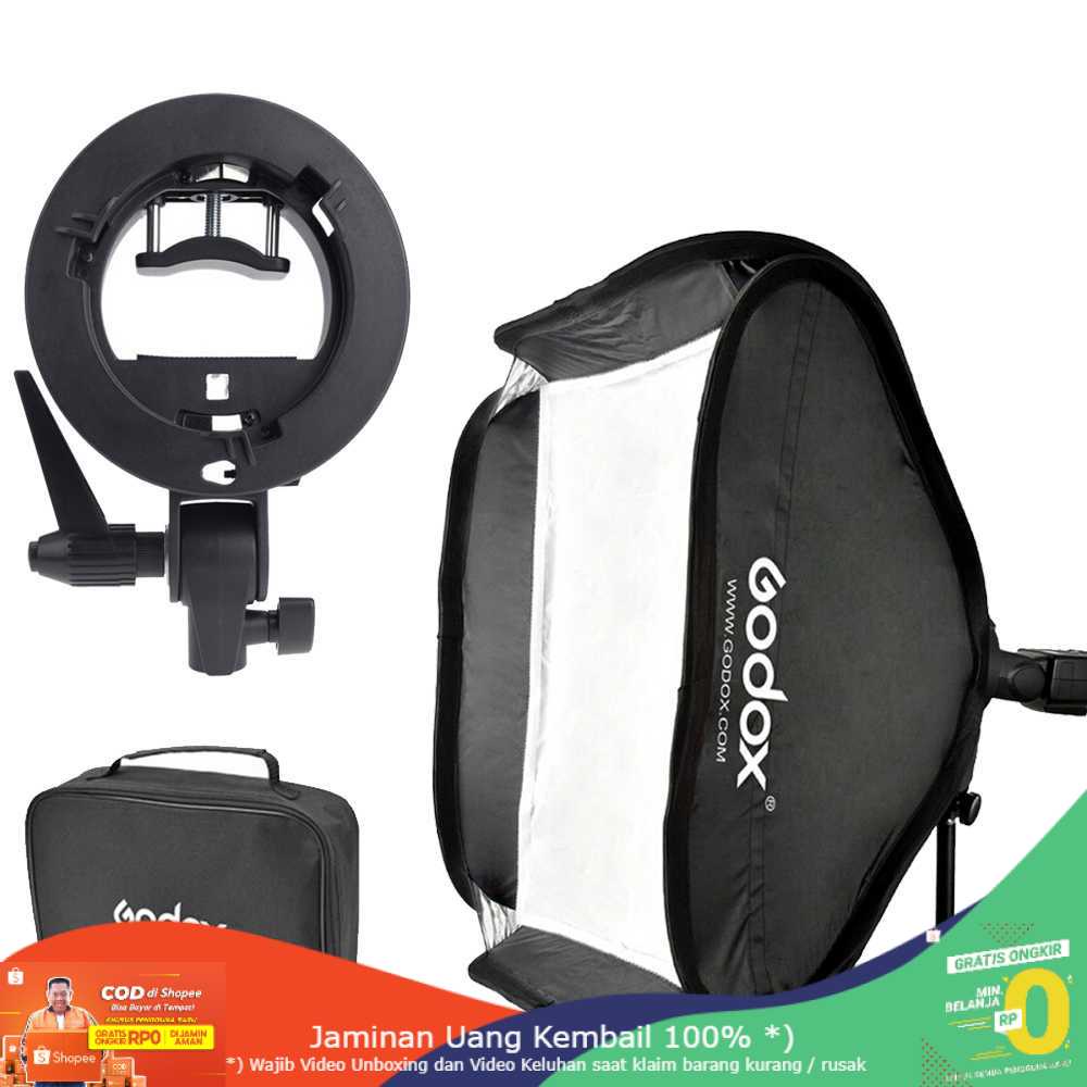 (BISA COD) RVOSTR Godox S-Type Softbox with Bowens Mount for Speedlite - SF-UV