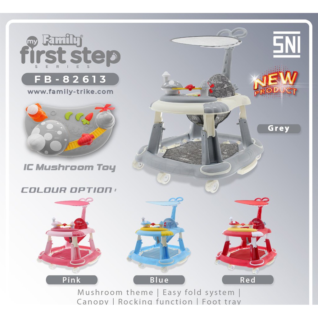 Family Baby Walker My First Step Series FB 82613