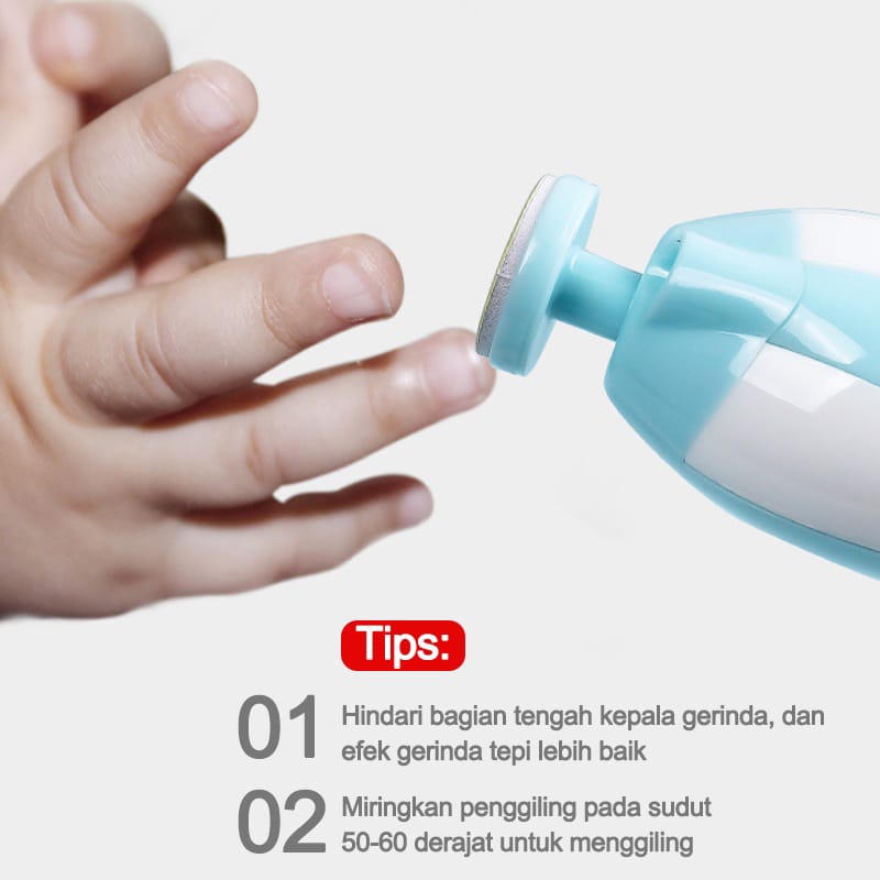 Baby Nail Trimmer Gunting kuku bayi elektrik