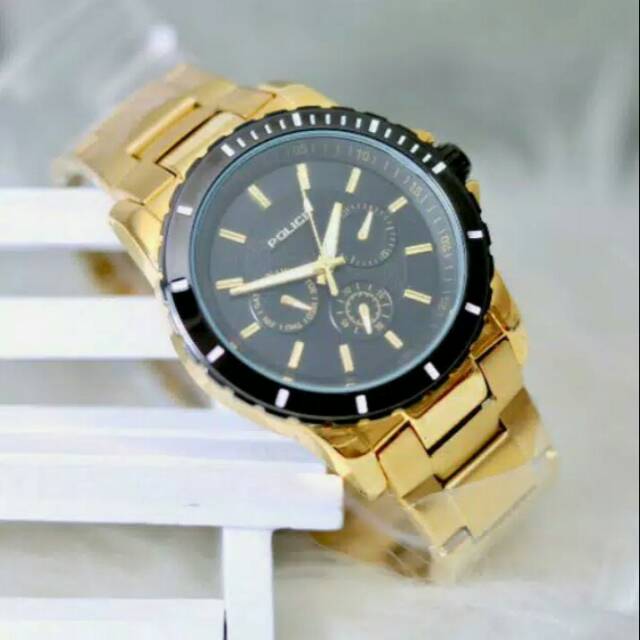 JAM TANGAN PRIA POLiCE KUALITAS PREMIUM MODEL BARU FREE BATRAI CADANGAN