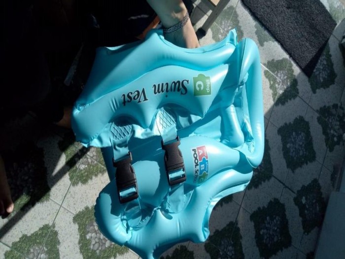 Swim Vest ABC Pelampung Rompi Anak Jaket Ban Renang