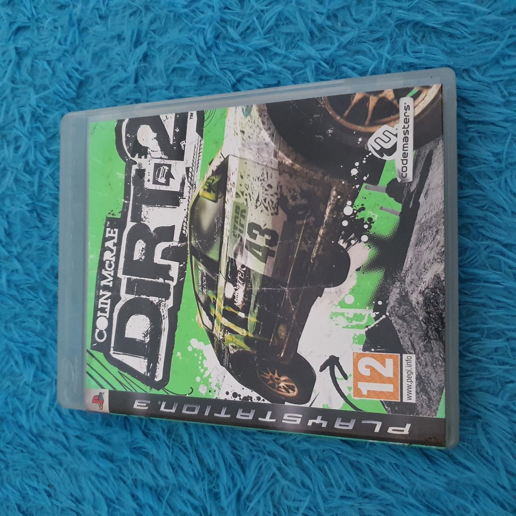 Kaset BD PS3 Colin McRae Dirt 2 Second Original Asli Fullset