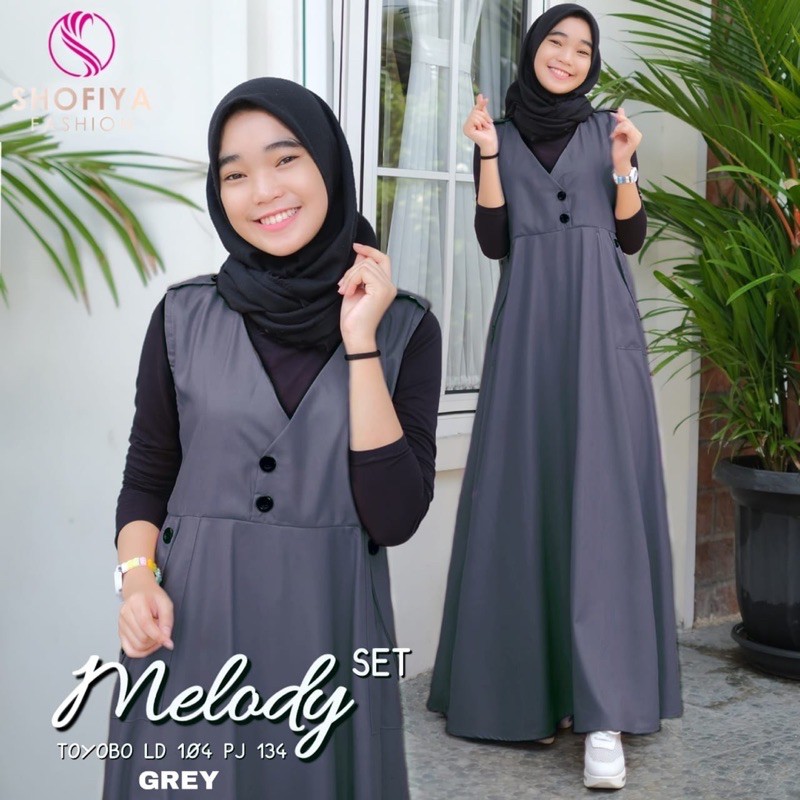 MELODY SET ORI SHOFIYA / MELODY ORI SHOFIYA / GAMIS ANAK SHOFIYA