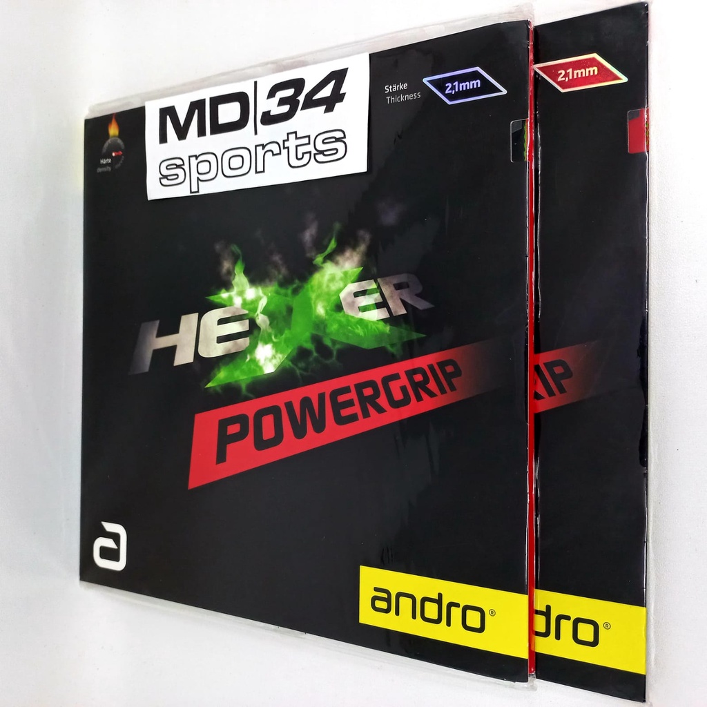 KARET ANDRO HEXER POWERGRIP - Karet / Rubber / Bet Pingpong murah