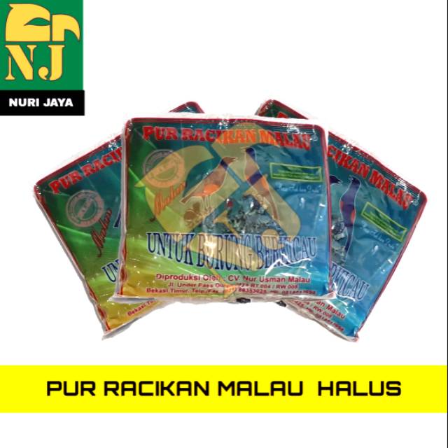 VOER HALUS MALAU KHUSUS BURUNG PEMAKAN SERANGGA