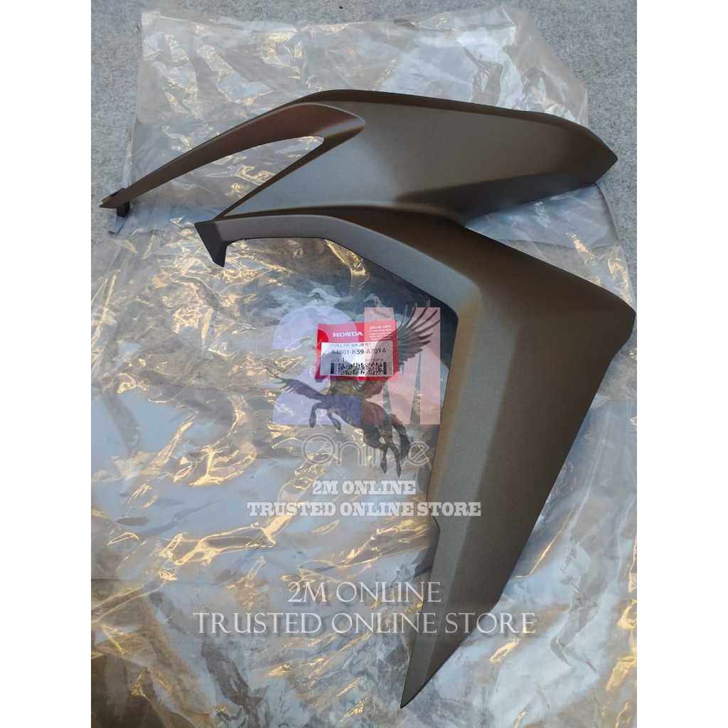 Mdr LEGSHIELD SAYAP KIRI NEW VARIO 150 MATE BROWN ORI AHM 64601-K59-A70YA