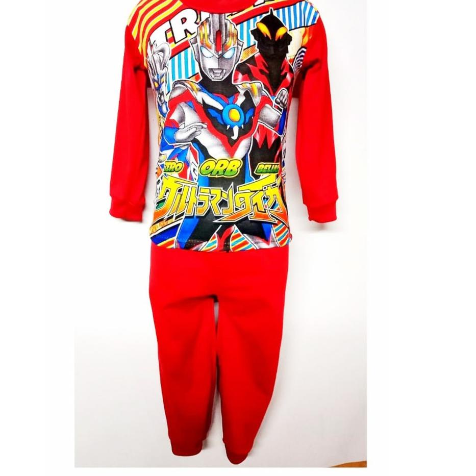 ➱ Setelan Baju Tidur PIYAMA Anak ULTRAMAN ➩