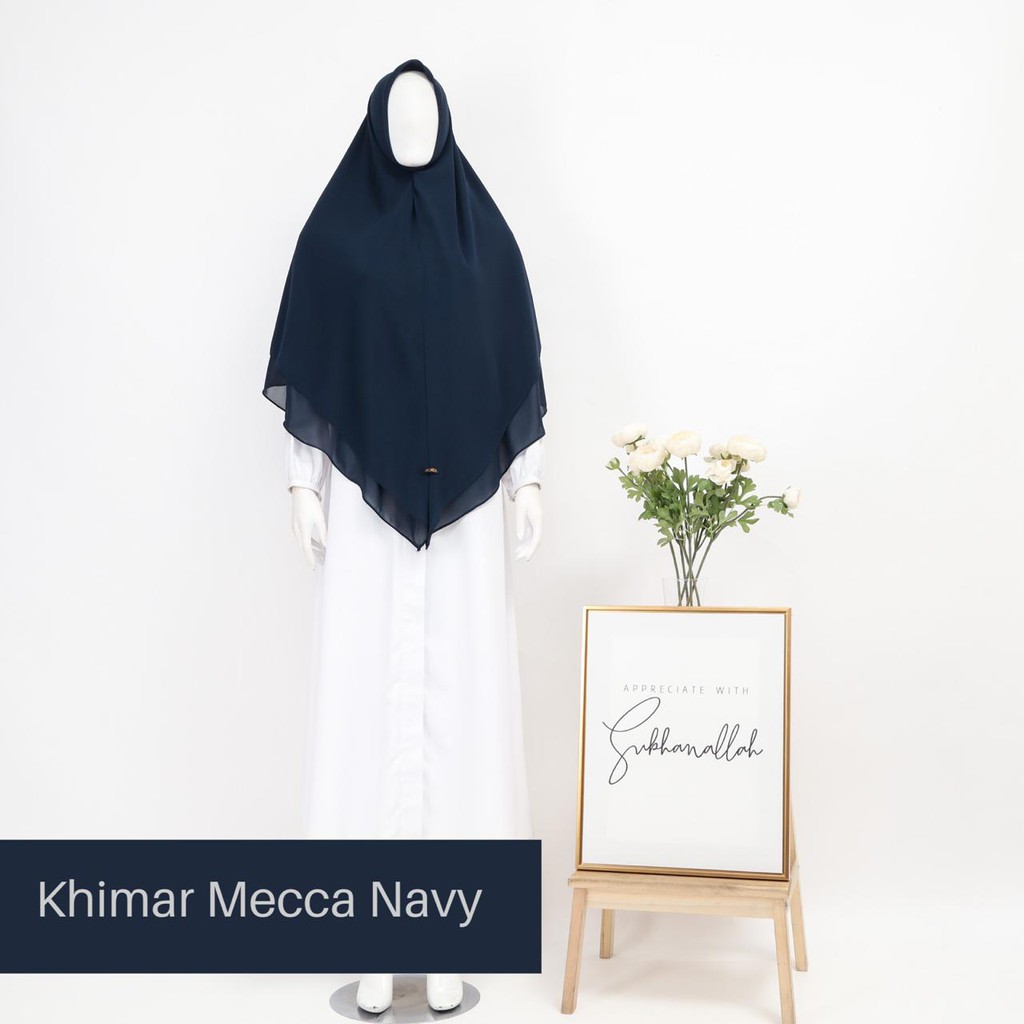 Jilbab Hijab Khimar Instan Mecca