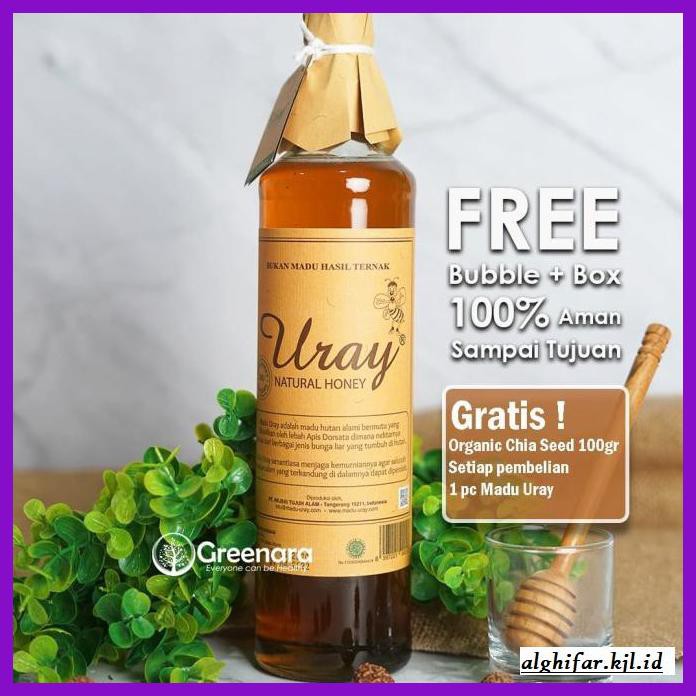 

MADU-MINUMAN- MADU URAY NATURAL HONEY 640ML / RAW NATURAL HONEY / MADU LEBAH HUTAN - FREE CHIA 100G