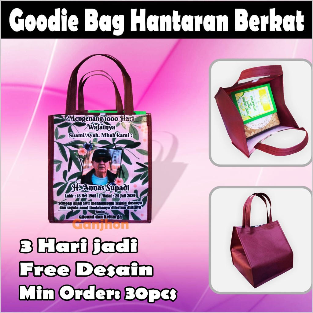 

Tas Souvenir Box Parcel Hajatan | Tas Hantaran | Tas Aqiqah Tasyukuran | Goodie Bag Tas Berkat