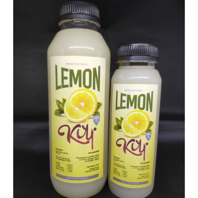 

LEMONKUY (paketan 500ml & 250 ml)