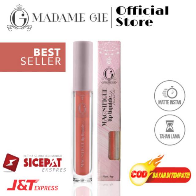 COD Madame Gie MadamGie Magnifique Lip Liquide Matte Classic Series Makeup Lip Cream Original