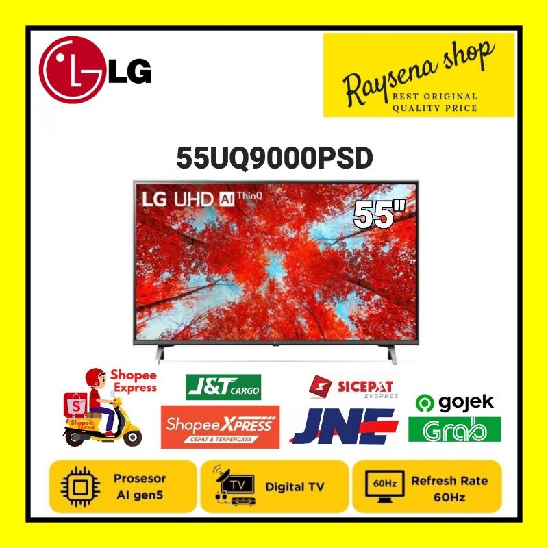TV LG 55UQ9000 SMART TV 55 INCH REAL 4K THINQAI HDR10 PRO /55UQ9000PSD