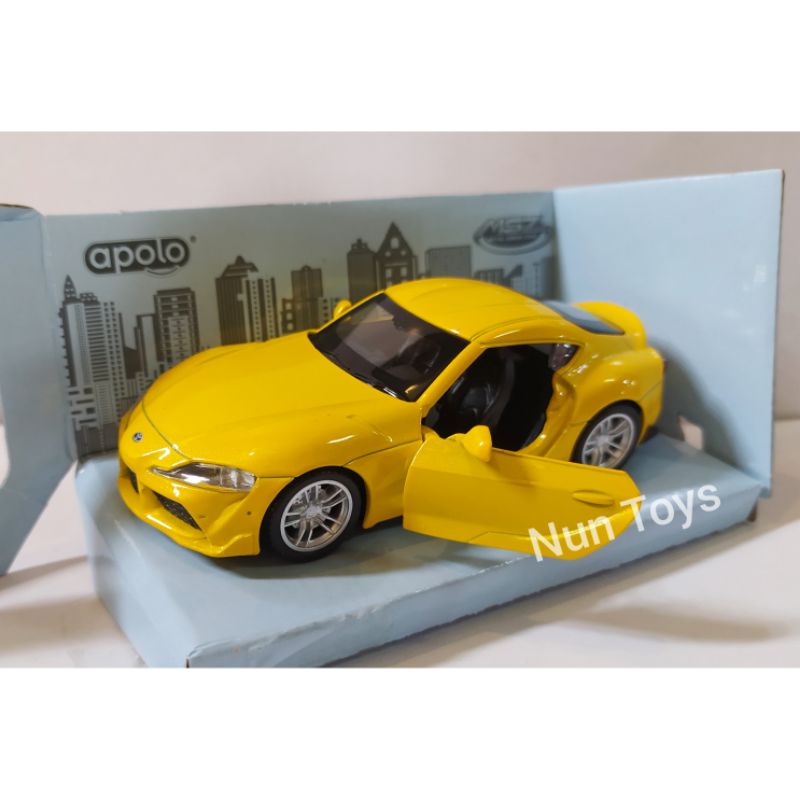 Diecast Mobil Toyota GR Supra Merk Apolo