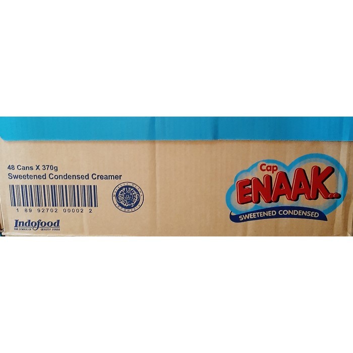 

CAP ENAK Kental Manis - Kaleng 370g x 48pcs [1 Karton]