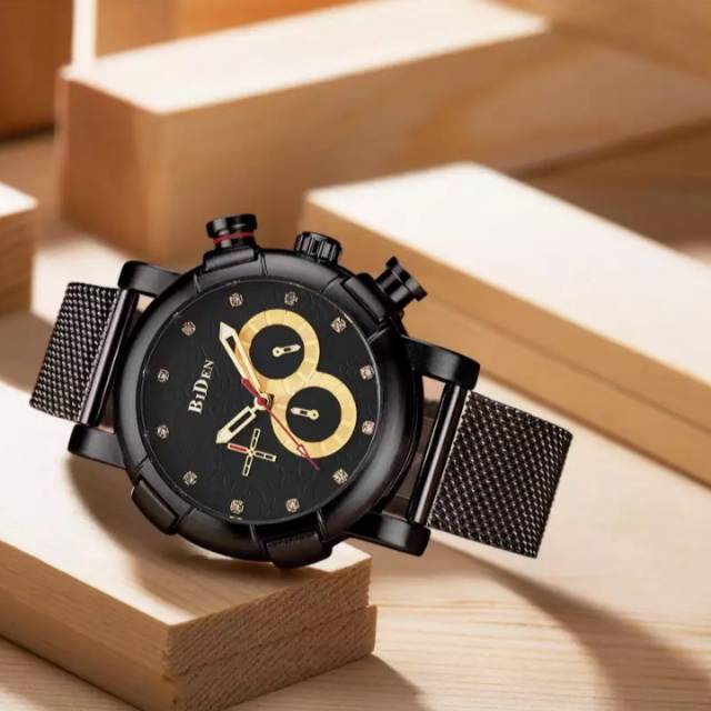 Jam Tangan Pria ORIGINAL BIDEN YN 0086