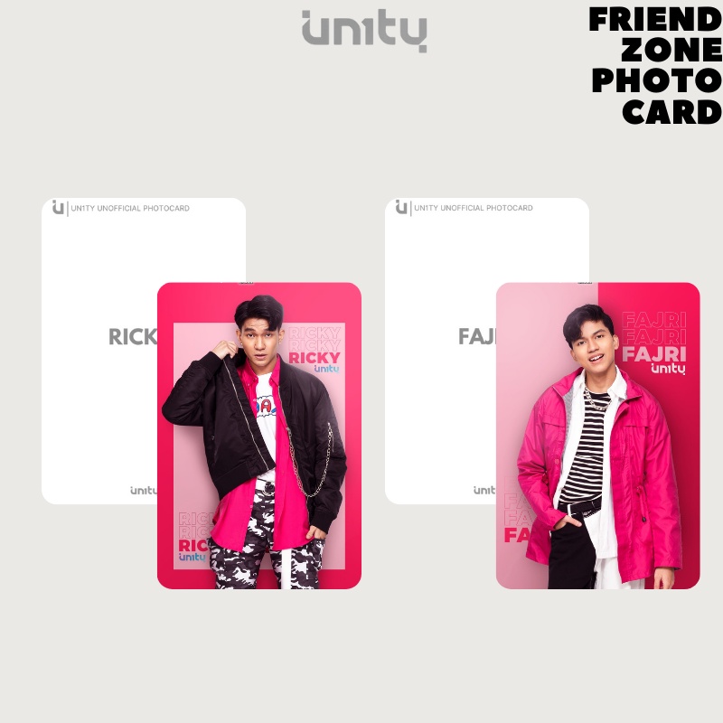 UN1TY UNOFFICIAL PHOTOCARD FRIENDZONE