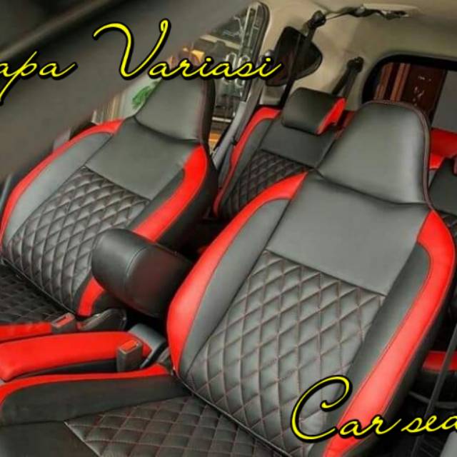 Sarung Jok Mobil Calya Sigra Datsun Mobilio Innova Grand Max Luxio - Motif