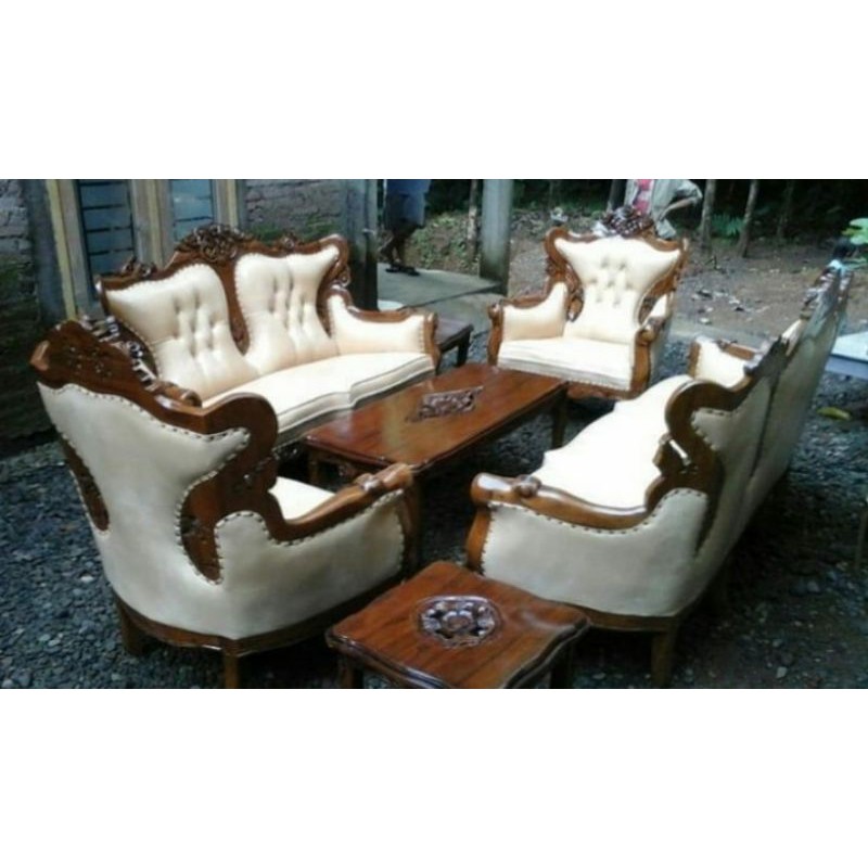 1 Set Kursi Romawi Rintik | Kursi 3 2 1 1 Meja 1 dan 2