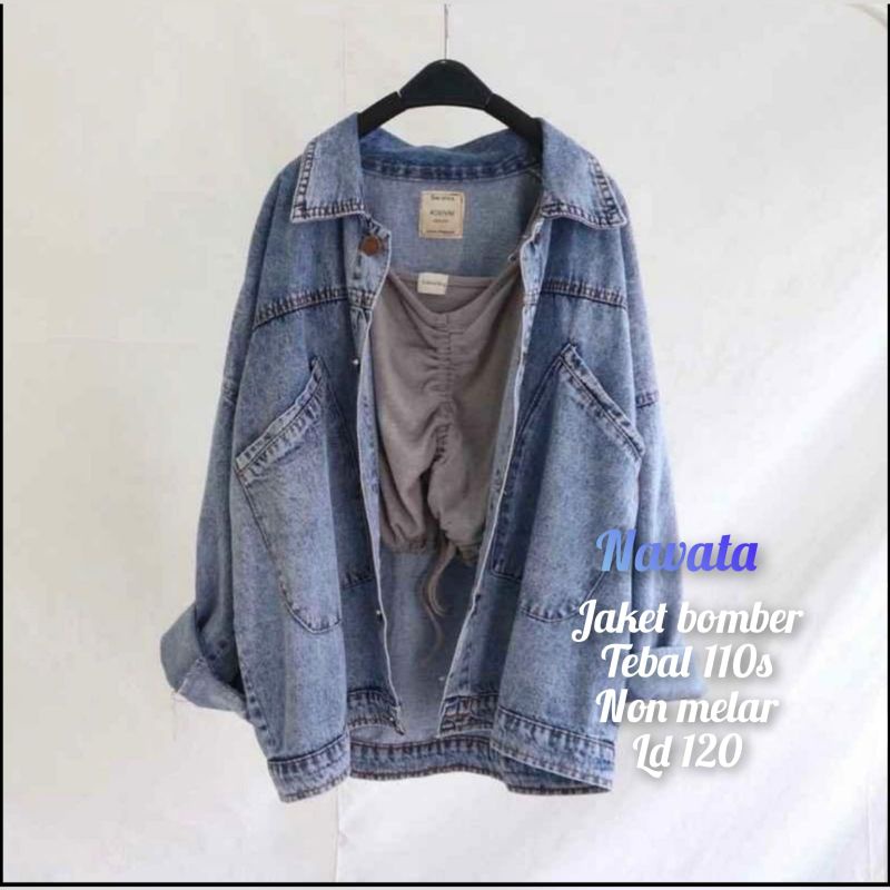 JacketJeans jumbo wanita