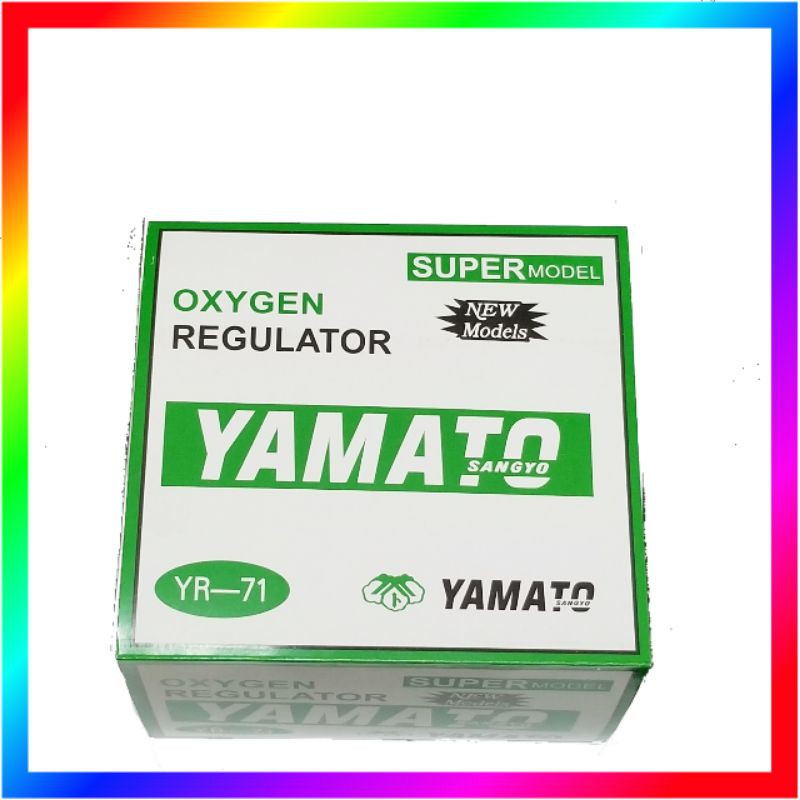 Regulator Oxygen YAMATO SANGYO YR-71 SUPER MODEL OKSIGEN