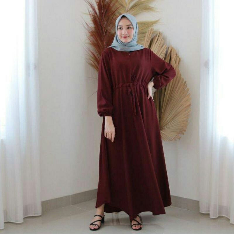 dress cloemaxis/maxsi/drees/pakaian waninta/gamis wanita/terbaru/gamis kekinian/